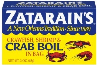 ZATARAIN'S Crawfish, Crab and Shrimp Boil, Dry, 3-Ounce (Pack of 12)