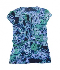 Tommy Hilfiger Women Fashion Printed Paisley Top Tommy Hilfiger Women Fashion Printed Paisley Top