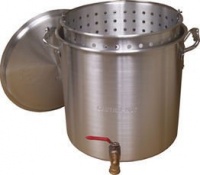 King Kooker KK160V Aluminum Boiling Pot, 160-Quart King Kooker KK160V Aluminum Boiling Pot, 160-Quart