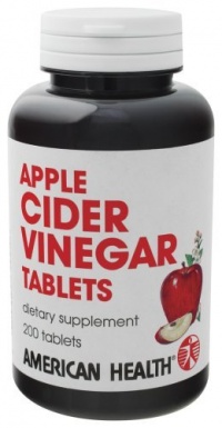 American Health Products - Apple Cider Vinegar, 600 mg, 200 tablets American Health Products - Apple Cider Vinegar, 600 mg, 200 tablets