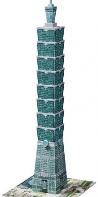 Taipei 101 Tower 3D Puzzle, 216-Piece