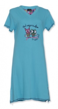 Rampage Owl-Ways Love You Embroidered Cotton Sleepshirt (Small-3X) Rampage Owl-Ways Love You Embroidered Cotton Sleepshirt (Small-3X)