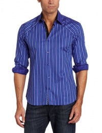 Stone Rose Men's Button Down Woven Angled Yoke Dress Shirt Stone Rose Men's Button Down Woven Angled Yoke Dress Shirt