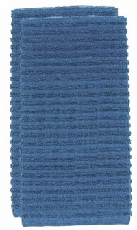 Ritz Royale Collection Solid Kitchen Towel Set, Federal Blue, 2-Piece Ritz Royale Collection Solid Kitchen Towel Set, Federal Blue, 2-Piece