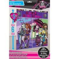 Monster High Wall Decorating Kit Birthday Party Pack Supplies Girl Monster High Wall Decorating Kit Birthday Party Pack Supplies Girl
