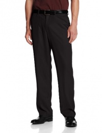 Haggar Men's Mynx Gabardine Plain Front Dress Pant