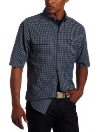 Carhartt Men's M Fort Plaid Short Sleeve Shirt Carhartt Men's M Fort Plaid Short Sleeve Shirt