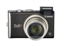 Canon PowerShot SX200IS 12 MP Digital Camera with 12x Wide Angle Optical Image Stabilized Zoom and 3.0-inch LCD (Black) Canon PowerShot SX200IS 12 MP Digital Camera with 12x Wide Angle Optical Image Stabilized Zoom and 3.0-inch LCD (Black)