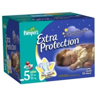 Pampers Extra Protection Diapers Size 5 Super Pack, 66 Count Pampers Extra Protection Diapers Size 5 Super Pack, 66 Count