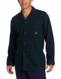 Nautica Men's Langston Blackwatch Camp Top Nautica Men's Langston Blackwatch Camp Top
