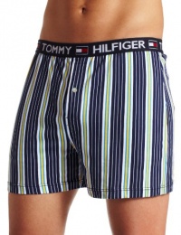 Tommy Hilfiger Men's Stripe Button Fly Boxer