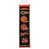 NFL Cincinnati Bengals Heritage Banner NFL Cincinnati Bengals Heritage Banner