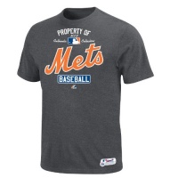 MLB New York Mets T-Shirt, Grey MLB New York Mets T-Shirt, Grey