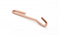 Old Dutch Angled Pot Rack Hooks, Copper, Set of 4 Old Dutch Angled Pot Rack Hooks, Copper, Set of 4