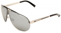 Carrera CA34S Aviator Sunglasses,Palladium Frame/Mirror Black Lens,One Size