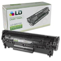 LD © Remanufactured Black Laser Toner Cartridge for Hewlett Packard (HP) Q2612A (12A) LD © Remanufactured Black Laser Toner Cartridge for Hewlett Packard (HP) Q2612A (12A)