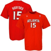 NBA adidas Atlanta Hawks #15 Al Horford Red Net Player T-shirt NBA adidas Atlanta Hawks #15 Al Horford Red Net Player T-shirt