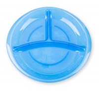 Nuby 2 Pack Embossed Section Plate, Colors May Vary Nuby 2 Pack Embossed Section Plate, Colors May Vary