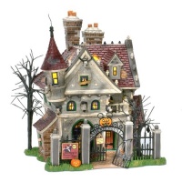 Department 56 Snow Village Mickey's Haunted House Department 56 Snow Village Mickey's Haunted House