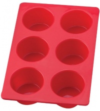 HIC Brands that Cook Essentials Silicone 6-Cup Muffin Pan HIC Brands that Cook Essentials Silicone 6-Cup Muffin Pan