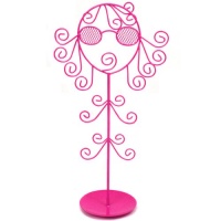 Jewelry Stand Holder Organizer Necklaces Bracelets Rings Stylish Girl Hot Pink Jewelry Stand Holder Organizer Necklaces Bracelets Rings Stylish Girl Hot Pink