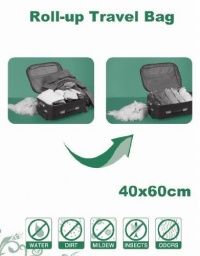 20 PACK Space Saver Travel Compress Roll-Up Storage Bags 60cm x 40cm 20 PACK Space Saver Travel Compress Roll-Up Storage Bags 60cm x 40cm