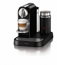 Nespresso CitiZ D120 Automatic and programmable Espresso and Lungo Machine w/Frother, Black Nespresso CitiZ D120 Automatic and programmable Espresso and Lungo Machine w/Frother, Black