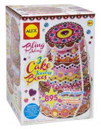 ALEX® Toys - Craft 3 Cake Jewelry Boxes 178C ALEX® Toys - Craft 3 Cake Jewelry Boxes 178C