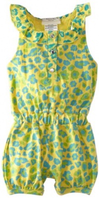 Carter's Watch the Wear Baby-Girls Infant Romper With Cheetah Print, Yellow, 24 Months Carter's Watch the Wear Baby-Girls Infant Romper With Cheetah Print, Yellow, 24 Months