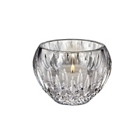 Create dazzling light or a small floral display with Waterford's Arianne votive/rose bowl featuring a marvel of dazzling wedge cuts crafted from upright and cross cutting techniques for the utmost sparkle. Create dazzling light or a small floral display with Waterford's Arianne votive/rose bowl featuring a marvel of dazzling wedge cuts crafted from upright and cross cutting techniques for the utmost sparkle.