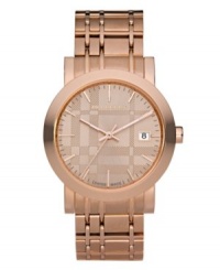 New BURBERRY BU1864 Men's Rose Gold Tone Stainless Steel Watch New BURBERRY BU1864 Men's Rose Gold Tone Stainless Steel Watch