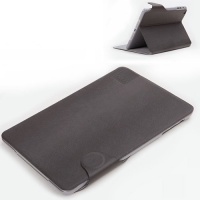 Rock Flexible Series PU Leather Stand Case for iPad Mini (Dark Gray / Grey)