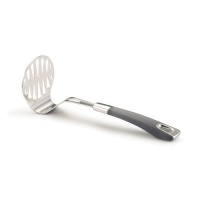 Anolon Advanced Tools Contemporary Stainless Steel Potato Masher, Gray Anolon Advanced Tools Contemporary Stainless Steel Potato Masher, Gray