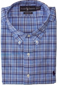 Polo Ralph Lauren Classic-Fit Plaid Button Down Poplin Polo Ralph Lauren Classic-Fit Plaid Button Down Poplin