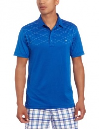 Travis Mathew Men's Pindrop Golf Shirt, Snorkel Blue, Large Travis Mathew Men's Pindrop Golf Shirt, Snorkel Blue, Large