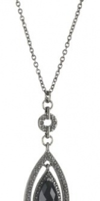 1928 Jewelry Victorian Teardrop Pendant Necklace 1928 Jewelry Victorian Teardrop Pendant Necklace