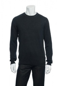 Nike Golf Men's Merino Wool Crewneck Sweater (Black Heather, X-Large) Nike Golf Men's Merino Wool Crewneck Sweater (Black Heather, X-Large)