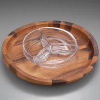 Nambe Butterfly 2-Piece Condiment Serving Set Nambe Butterfly 2-Piece Condiment Serving Set