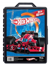 Hot Wheels Molded 48 Car Case - Colors and Styles May Vary Hot Wheels Molded 48 Car Case - Colors and Styles May Vary
