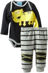 Carter's Watch the Wear Baby-Boys Newborn Tiger Bodysuit Pant Set, Black, 6-9 Months Carter's Watch the Wear Baby-Boys Newborn Tiger Bodysuit Pant Set, Black, 6-9 Months