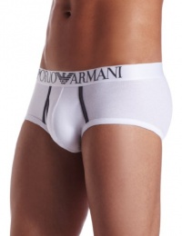 Emporio Armani Men's Contrast Colour Hip Brief