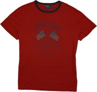 Polo Ralph Lauren Custom-Fit Gallery Red Flag Tee Polo Ralph Lauren Custom-Fit Gallery Red Flag Tee