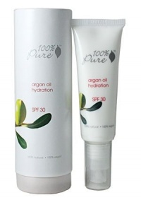 100% pure ARGAN OIL HYDRATION FACIAL MOISTURIZER SPF 30, 1.6oz 100% pure ARGAN OIL HYDRATION FACIAL MOISTURIZER SPF 30, 1.6oz