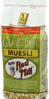 Bob's Red Mill Gluten Free Muesli, 16 Ounce (Pack of 4) Bob's Red Mill Gluten Free Muesli, 16 Ounce (Pack of 4)