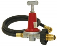 Bayou Classic 5HPR-40 48-Inch LPG Hose, High Pressure Adjustable Regulator Bayou Classic 5HPR-40 48-Inch LPG Hose, High Pressure Adjustable Regulator