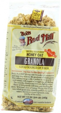 Bobs Red Mill Honey Oat Granola, 12-Ounce (Pack of 4) Bobs Red Mill Honey Oat Granola, 12-Ounce (Pack of 4)