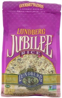 Lundberg Jubilee, Gourmet Blend of Whole Grain Brown Rice, 16-Ounce Units (Pack of 6) Lundberg Jubilee, Gourmet Blend of Whole Grain Brown Rice, 16-Ounce Units (Pack of 6)