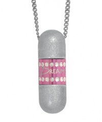 Dream Capsule 24-Inch Necklace, Reflective/Pink Dream Capsule 24-Inch Necklace, Reflective/Pink