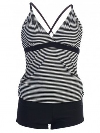 MW Womens Tankini Boyshorts Swimsuit Swimwear Crisscross S-xxl MW Womens Tankini Boyshorts Swimsuit Swimwear Crisscross S-xxl