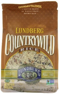 Lundberg Countrywild, Gourmet Blend, Whole Grain Brown Rice, 16-Ounce Bags (Pack of 6)